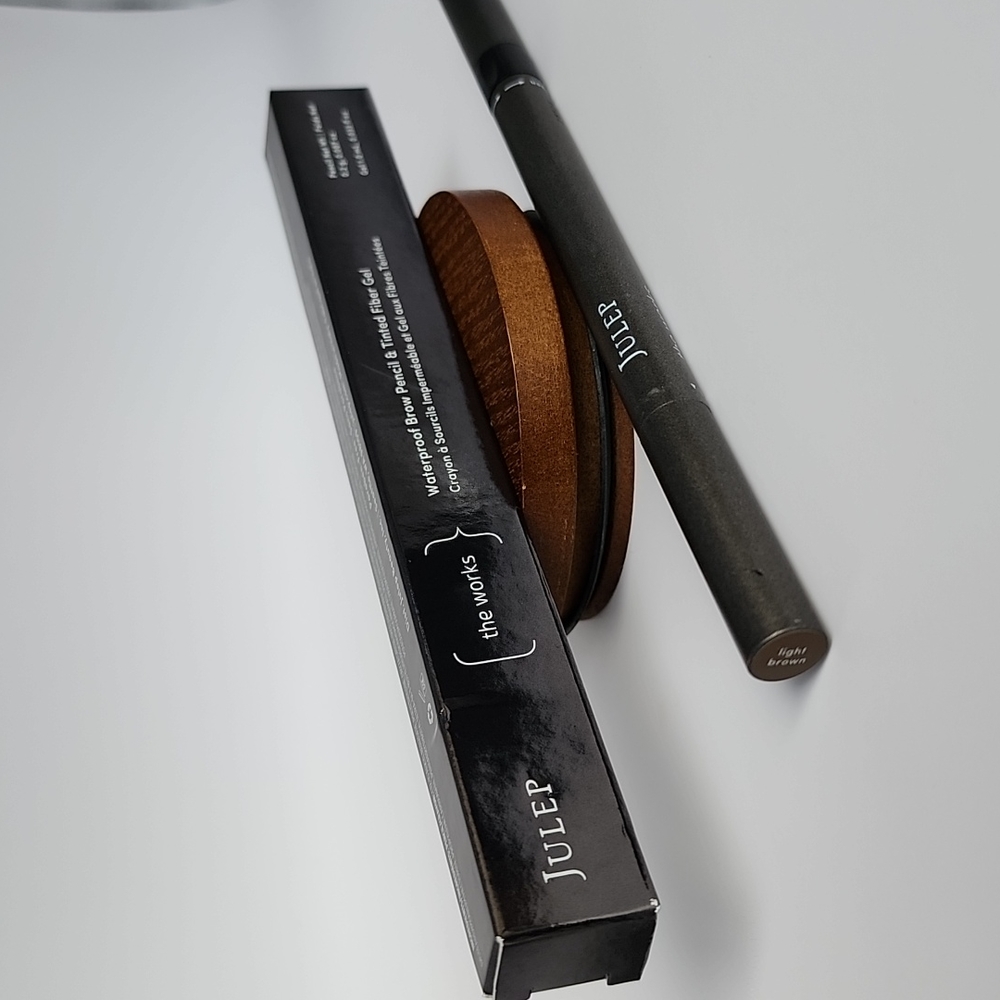 Julep The Works Waterproof Brow Pencil & Tinted Fiber Gel - Light Brown